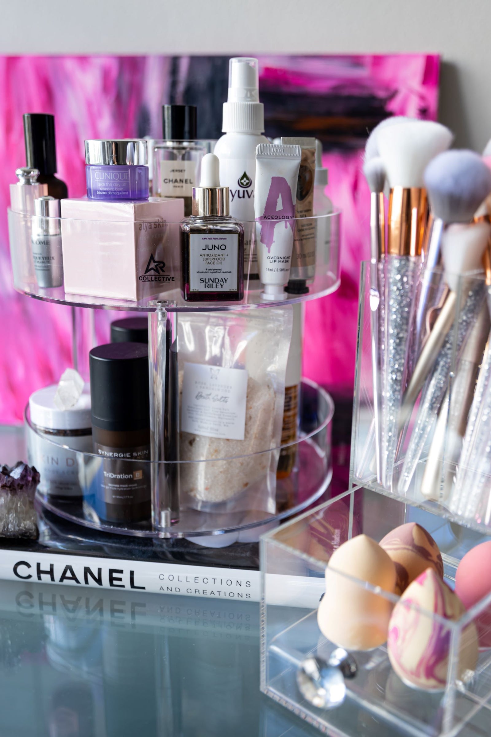 Rotating Mini Skincare Holder